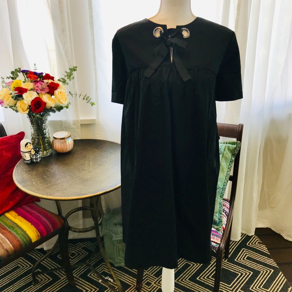 Black baby doll dress ASOS